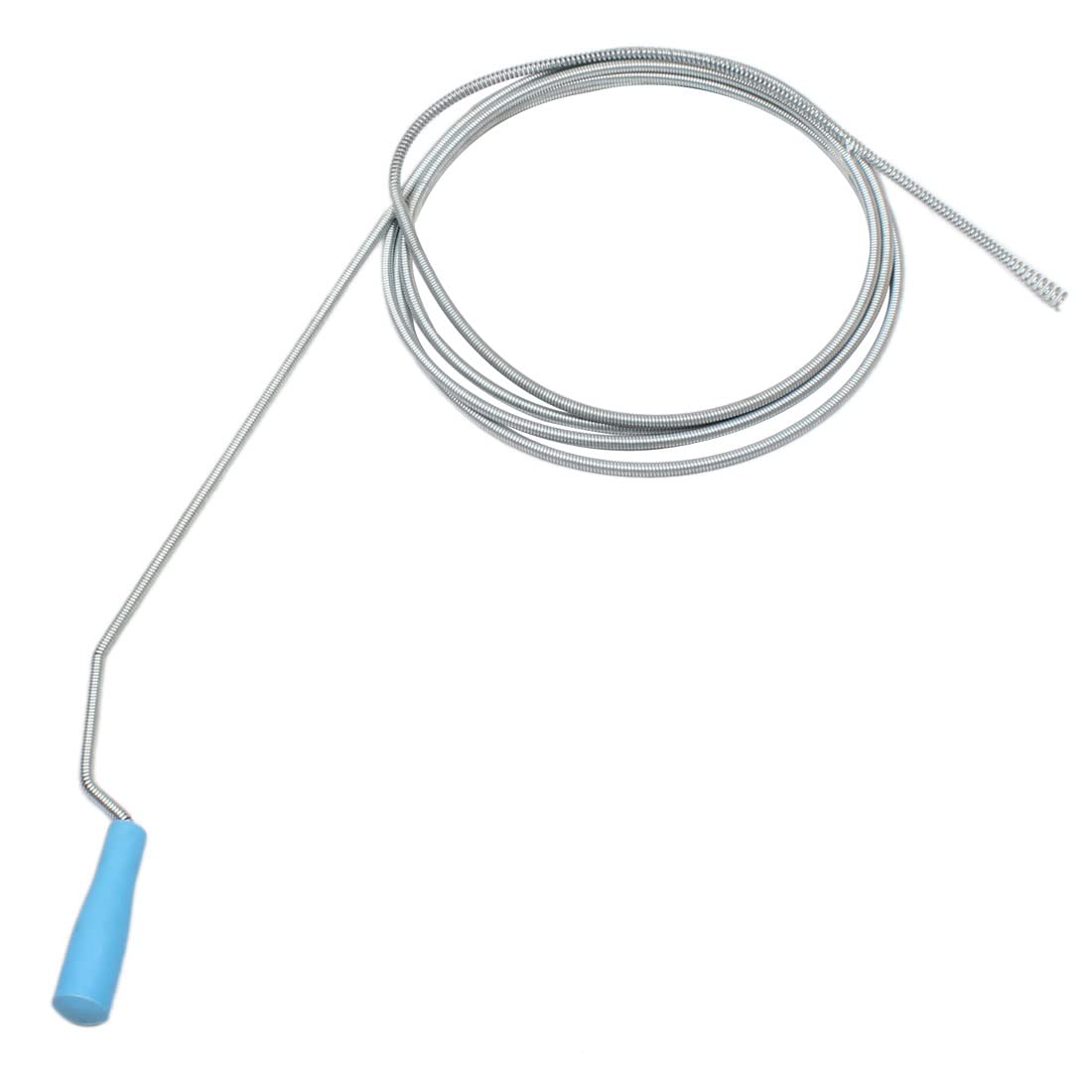 Qtqgoitem Bathroom Hand Turbo Pipe Snake Spring Sink Drain Cleaner 4.2M 13.8 Ft (model: 845 e9b 7f2 959 a43)