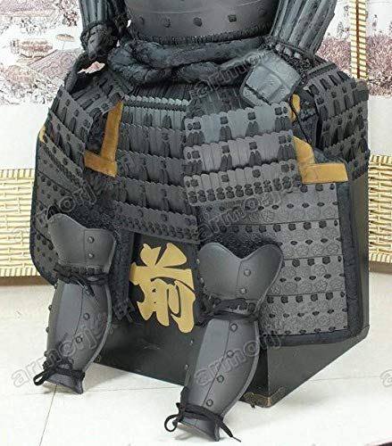 Amazon.co.jp: ウェアラブル甲冑スーツ鎧 武士 鉄ブラックマスクホーン