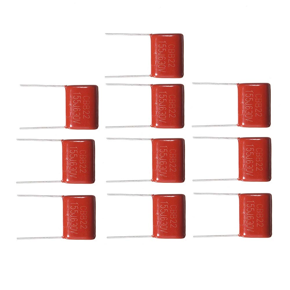 Multi tester 630V155J 1.5UF Pitch 20mm 630V 155 155J 1500nf CBB Polypropylene Film Capacitor 10pcs Test lead for multimeter