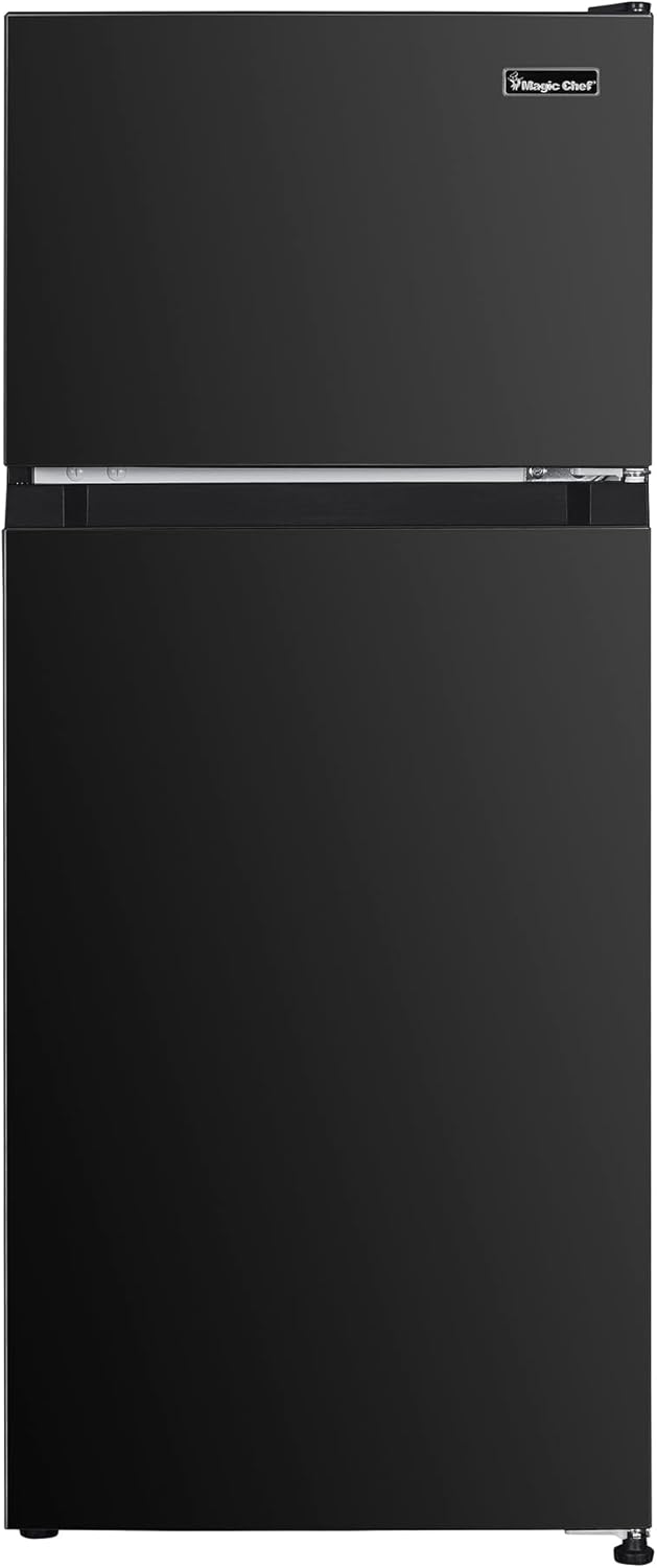 Magic Chef 18.5 in. W, 4.5 cu. ft. 2-Door Mini Refrigerator, with Freezer in Black