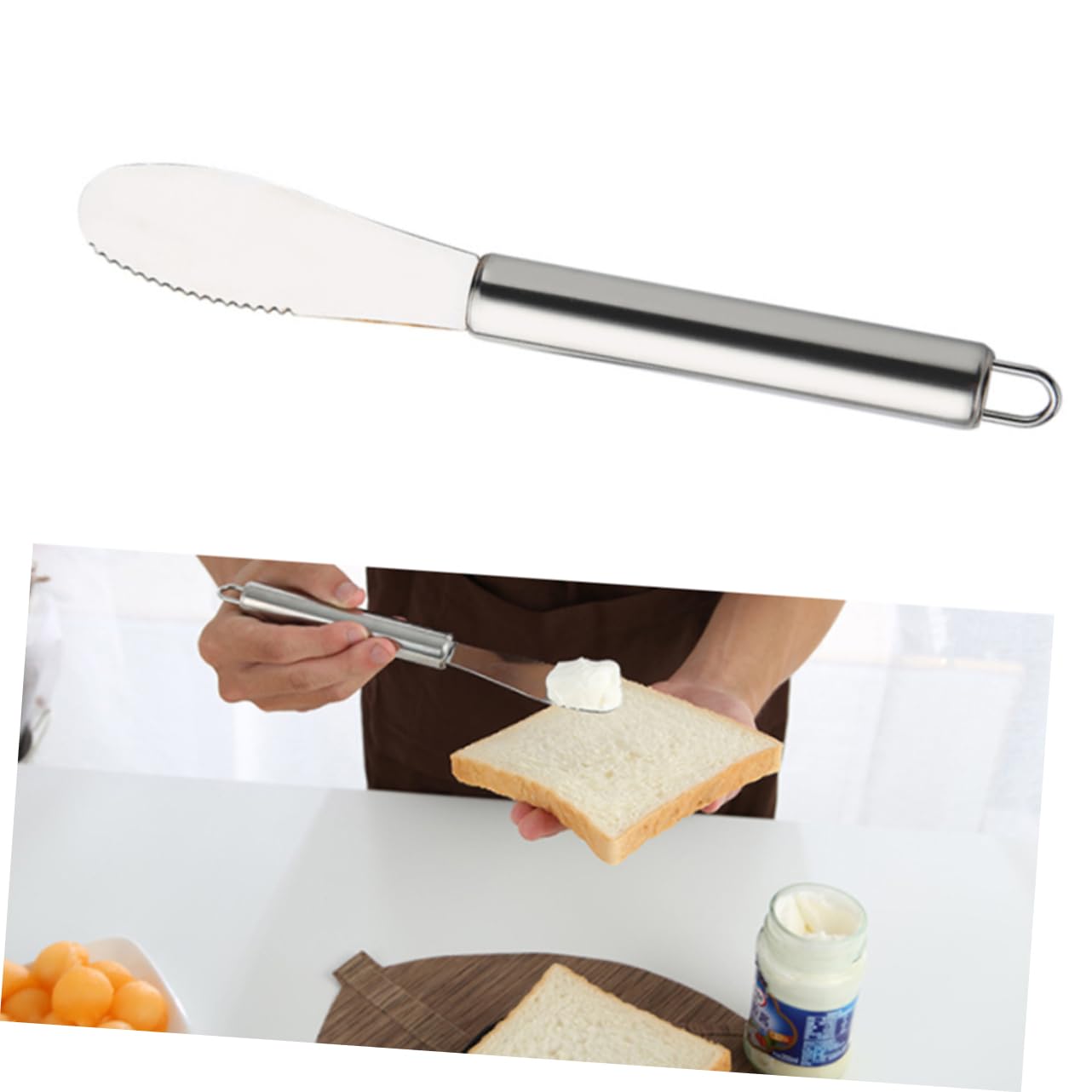 OFFSCH Cupcake Icing Cake Decorating Supplies 2pcs Offset Spatula Butter Knife Set