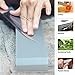 Whetstone Cutlery Sided, Gray Knife Stone-Dual 400/1000 Grit Wet Block-Sharpens and Polishes Sharp Tools and Kitchen, Hunting, and Pocket Knives by Whetstone, 1-Pack, Limestone