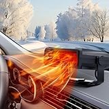 Riscaldamento per auto, 12 V, portatile, riscaldamento rapido in legno, con sigarette, scalda auto per l