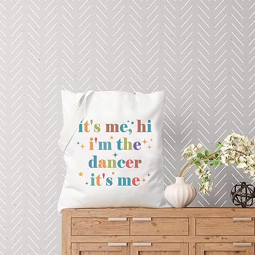 Dancer Gift It's Me, Hi I'm The Dancer It's Me Bag Gift For Women Dance Coach Dance Teacher Gift (dancer tote)3