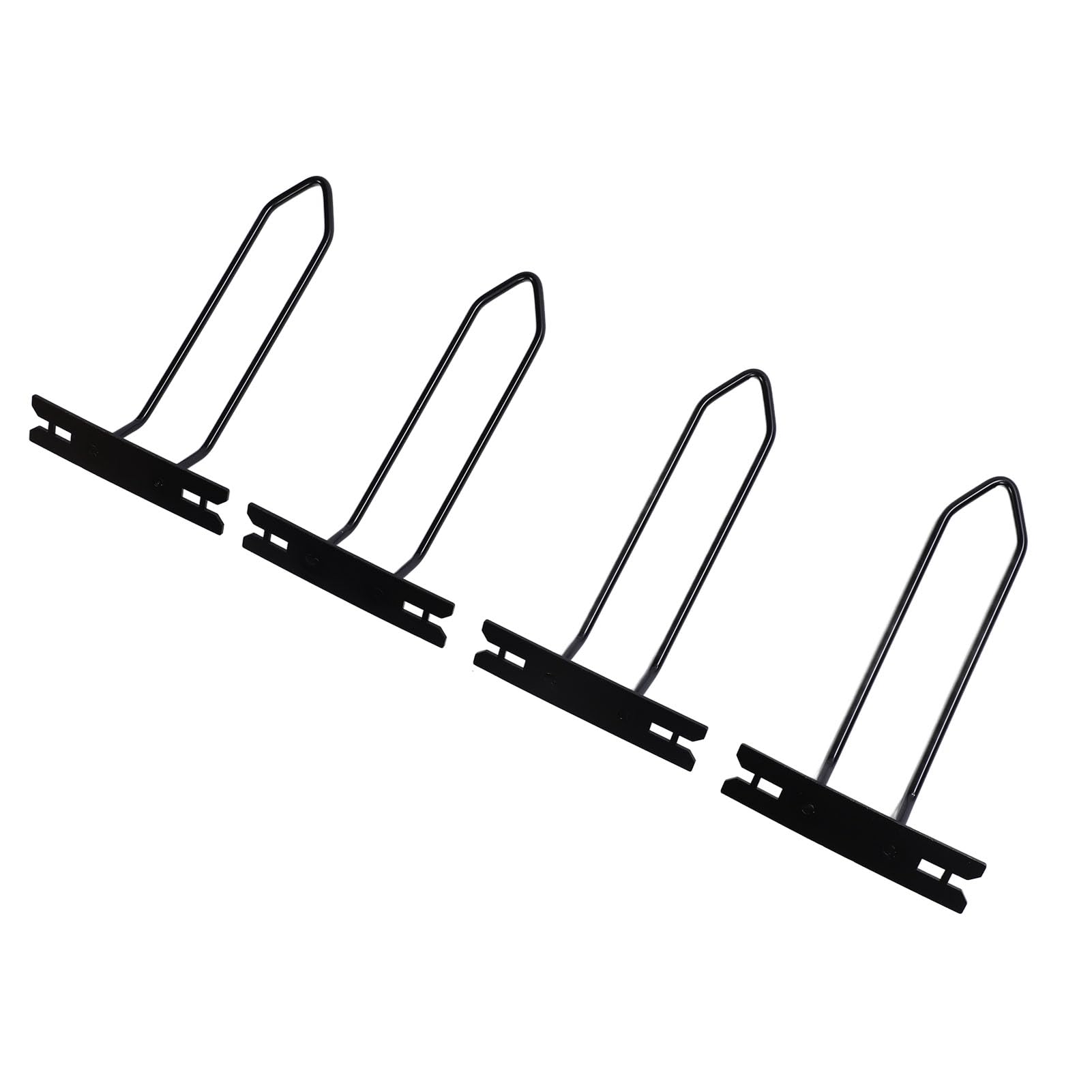 Cocoarm Cargo Fahrradträger-Adapter, Metall-Fahrradträger-Rack-Adapter für Cargo-Truck-Gepäckträger, Passend für Bis zu 2,25-Zoll-Reifen, Einfache Montage, Multi-Bike-Passform, für Reisen und den