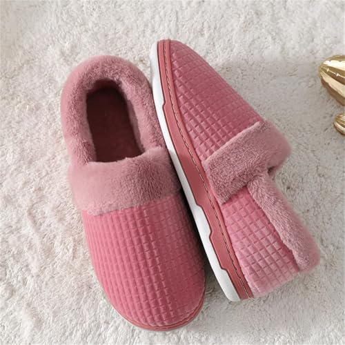 Cliont Ladies House Slippers Memory Foam Slippers for Women men Comfortable Warm Cosy Non Slip2
