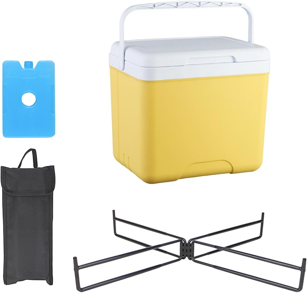 断熱ポータブルクーラー ハンドル付き 漏れ防止 多機能チラー クールボックス アウトドア ピクニック BBQ 釣り用