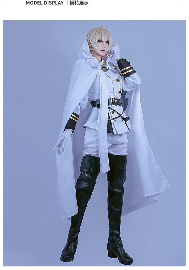 Amazon.co.jp: 終わりのセラフ 百夜ミカエラ コスプレ衣装 ウイッグ