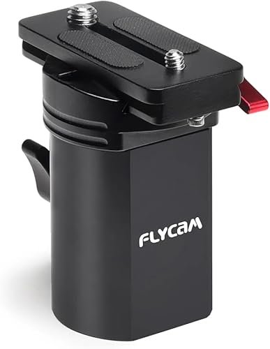 Flycam Adaptador de cardán de brazo y chaleco para cardán de cámara. Se monta en el brazo con 5/8" o 0.630 in de diámetro. para Flycam Galaxy o
