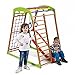 Centro de actividades con tobogán"Babywood-1" red de escalada, anillos, escalera sueco, campo de juego infantil