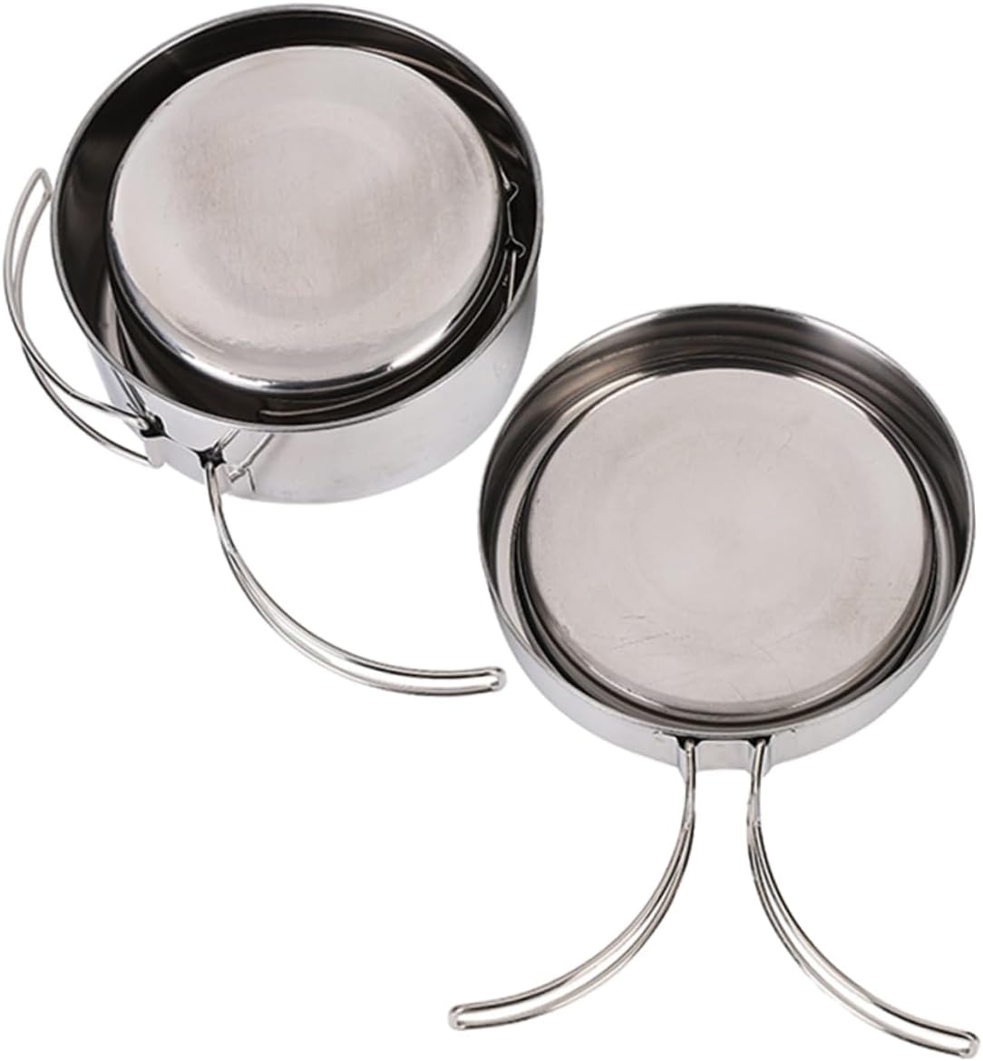 Camping Cookset Portable Cooking Pot Pan Set for Outdoor Camping Rv Accessories