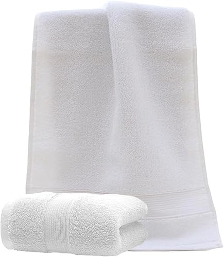 Miniatura 10 de JININQ 2 toallas de mano suaves 100% algodón de 13.4 x 29.5 pulgadas, juego de toallas faciales prémium para baño, gimnasio, hogar (azul)