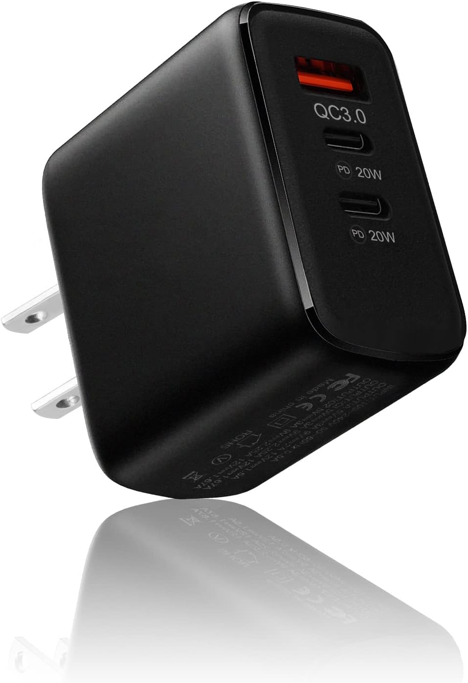 Amazon Com Usb C Charger Block 3 Port Usb C Fast Charger Adapter 45w Wall Charger For Iphone 13 Iphone 13 Pro Max Iphone 12 Iphone 12 Pro Max 11 11pro Max X Watch Galaxy S21 S Note Cell Phones