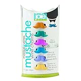 Joie Mustache Wine Charms - 6 Piece Set