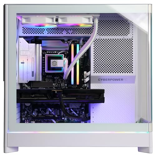 Image of CyberPowerPC Gaming PC, Intel Core Ultra 7 265KF, GeForce RTX 5070 Ti 16GB