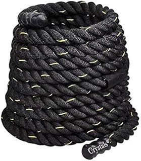 Denny Shop 38/50mm 9/15m Battle Power Rope For Battling Sport Gym Exercise Fitness and Arm strengthen Training Rope by Crystals®