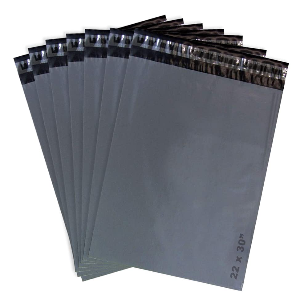 200 x Parcel Bags Self Seal Bags with Waterproof Grey Mailing Bag (22" x 30") L1082-200