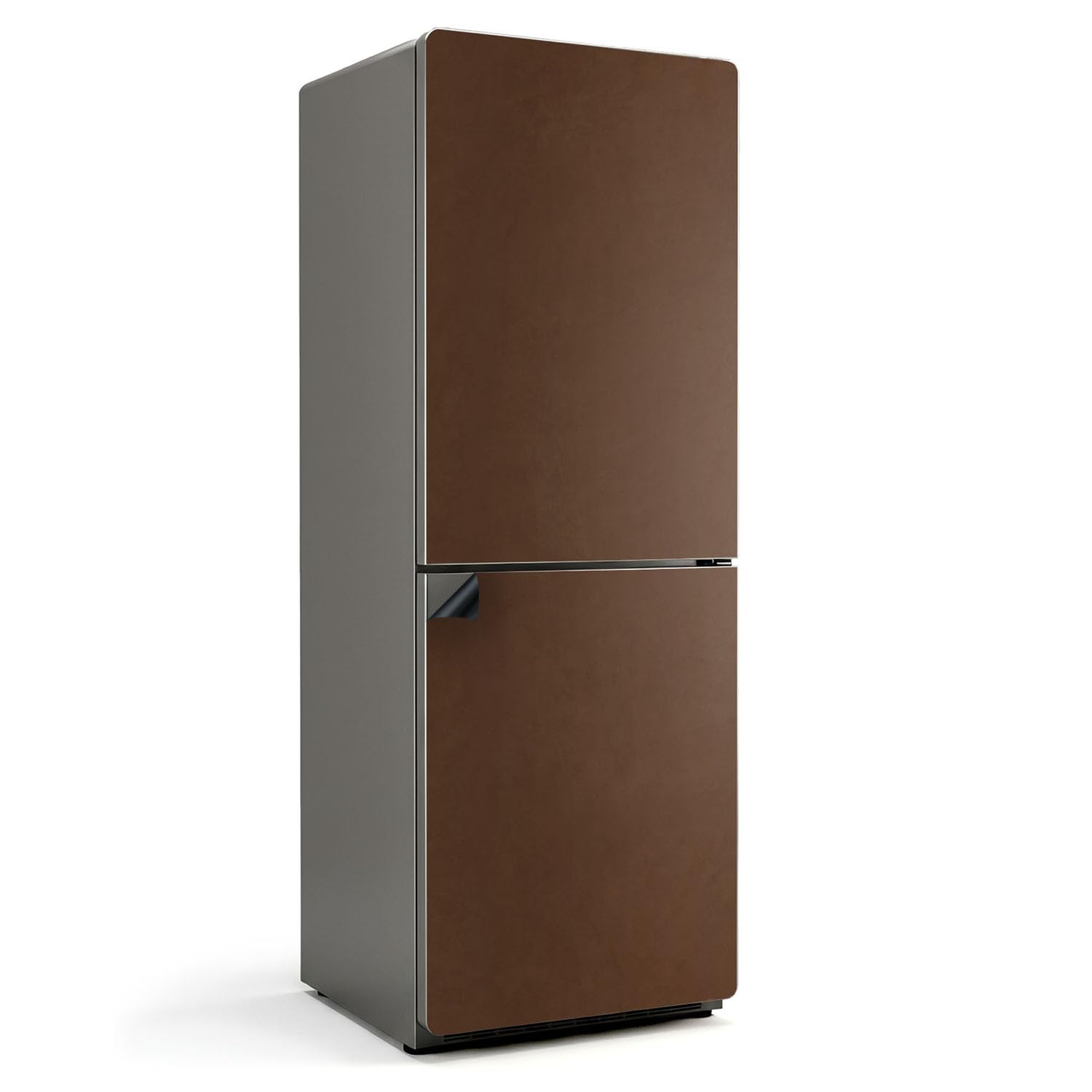 Tapis magnétique cuisine 70x190 cm marron au nettoyage facile