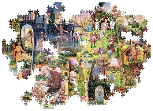 Rompecabezas de 1000 piezas: Un jardín para amantes de los libros, de Michael Kirkham miniatura 3