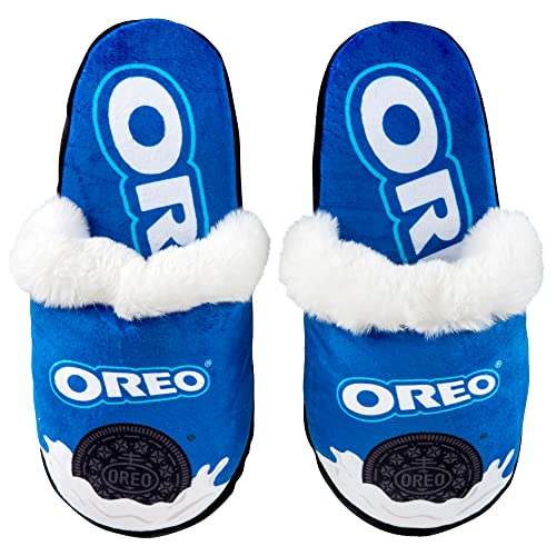 Odd Sox, Oreo Cookies Fun Novelty Fuzzy Slippers