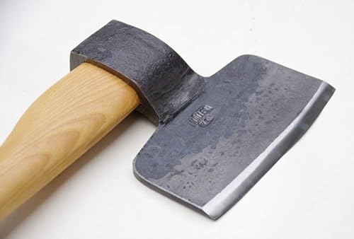 Miniatura 2 de Muller, Biber, Hacha ancha de corte barbudo - bisel derecho - forjado a mano en Austria