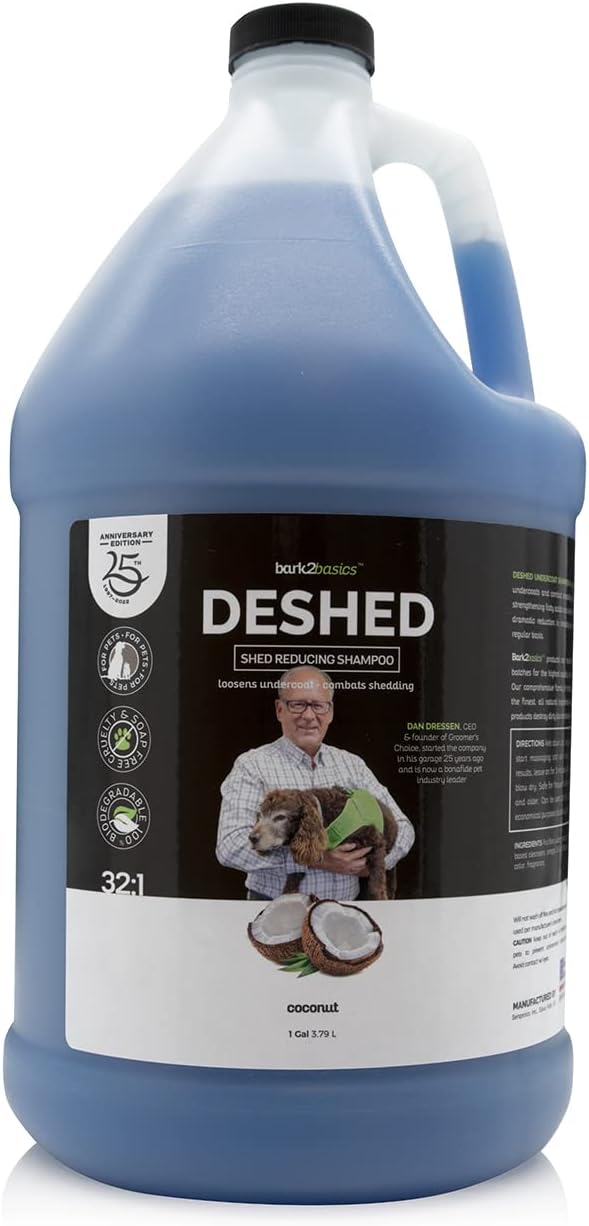 FURminator deShedding Ultra Premium Shampoo with Pump, 1