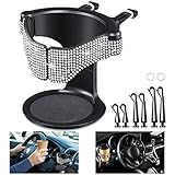 Bling Car Cup Holder Rhinestone Car Air Vent Cup Bottle Mount Car Water Bottle Holder Drink Holder...