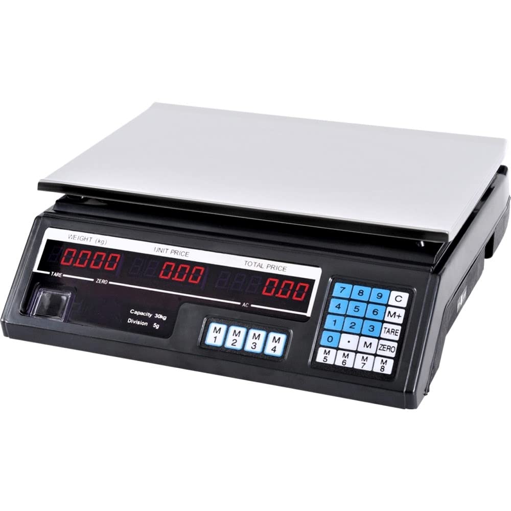 TEMPO DI SALDI Bilancia Elettronica Digitale Professionale Da 5 Gr A 40 Kg Con Divisione 5 Gr