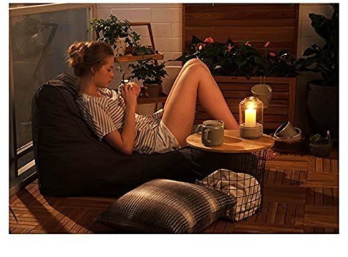 Livebest Bean Bag Chair - Floor Chair Couch Lazy Lounger Memory Foam Sofa With Dirt-Proof Oxford Fabric&Side Pocket For Kids Age 2 And Up,Mom I'm Fine, Army Green #TOP7