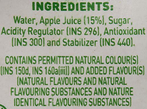 Image of B Natural Apple Juice, Goodness of fiber, 180 ml