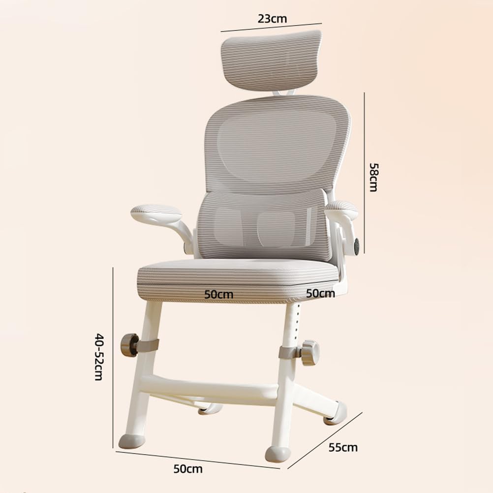 Czarne krzesło biurowe, ergonomiczne, ergonomiczne krzesło szefa z podłokietnikami 3D, wysokie oparcie, podparcie okolic lędźwiowych do góry i w dół, regulowany zagłówek, regulacja wysokości