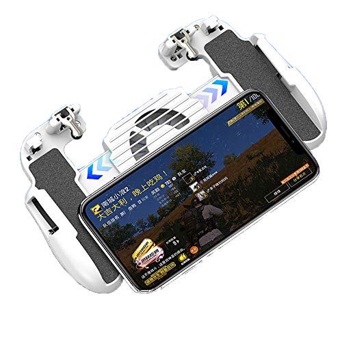 Simu 3 en 1 PUBG Controladores de Juegos móviles Gamepad Gamepad inalámbrico Controlador telescópico 500 mAh Incorporado Ventilador de enfriamiento de la batería