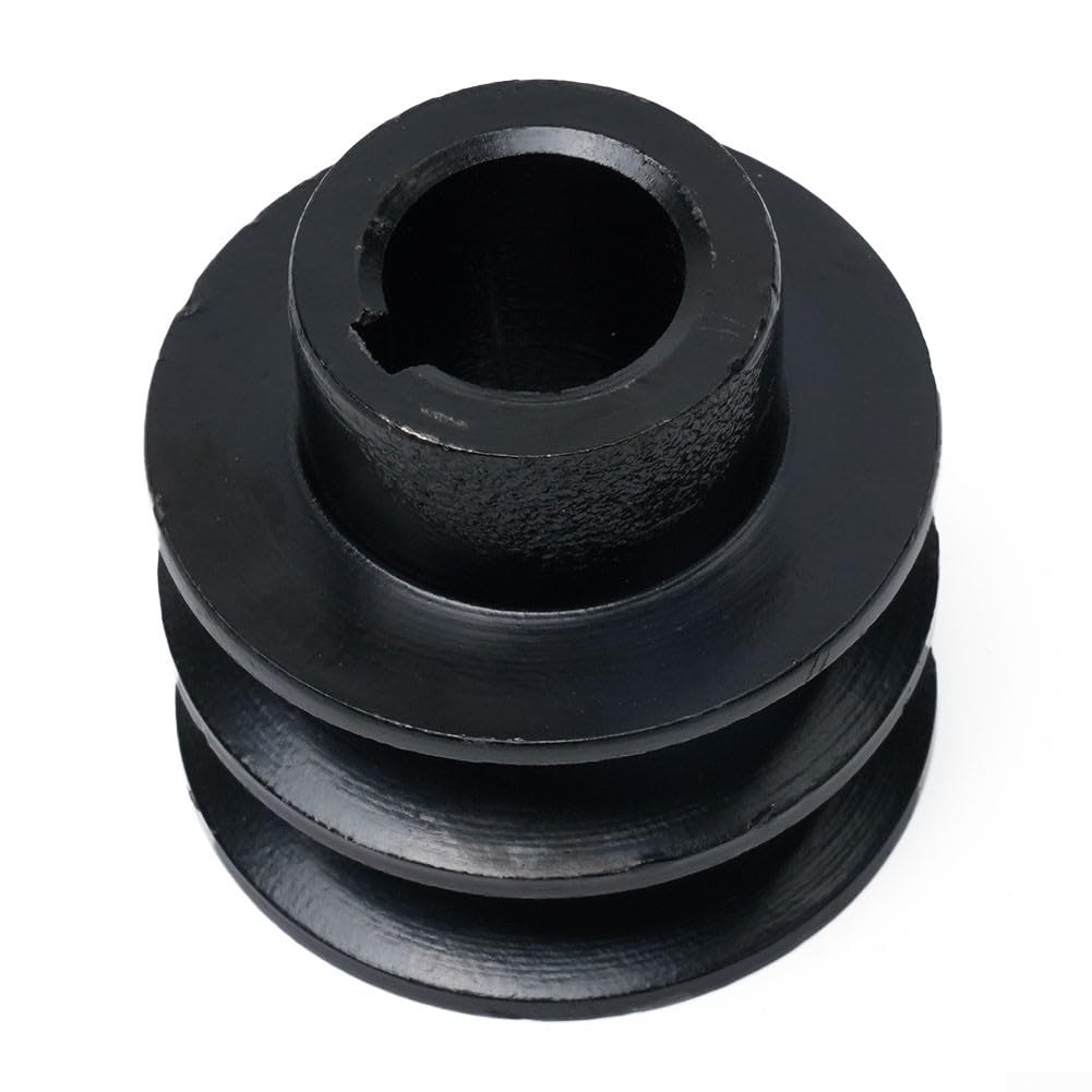 Polea de correa en V doble para motor Honda 168F 170F GX110 GX120 GX160 GX200 7HP, orificio 20 mm
