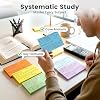 Koogel Index Cards 3x5 Inch, 272Count, Colored Flash Card for Studying, Heavy Weight Notecard Note Taking for School Students College Office Teachers, Home, Supplies, Blank, 8 Assorted Colors