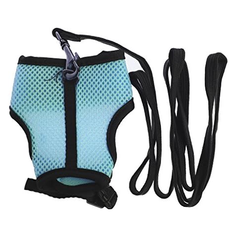 kdjsic Adjustable Hamster Rabbit Harness Leash Cover