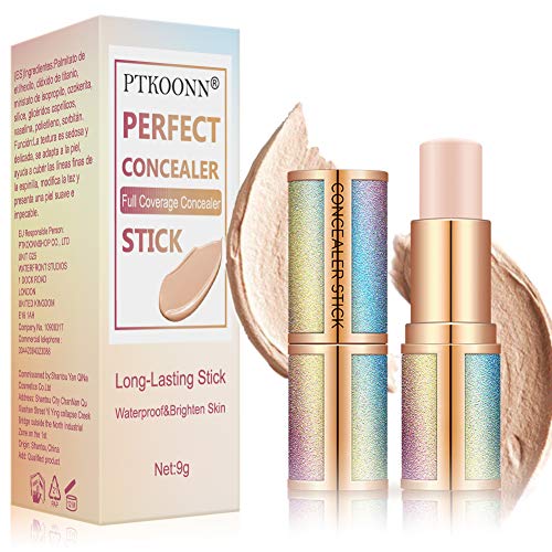 Concealer Stick,Full Coverage Concealer,Comcealer Stick,Concealer Makeup Stick for Dark Circles & Imperfections