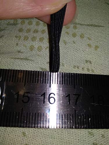 5 Yards Satin Elastic 1/8 Inch For Sewing Craft Diy Apparel-Colored Elastic Bands For Sewing Crafts Decoration-Elastic Ribbon For Sewing Craft Decoration-Sewing Elastic Band Colorful High Elastic Diy #TOP7