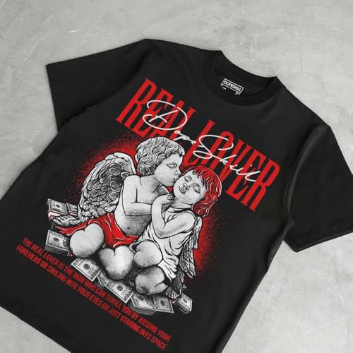 Image of DopeSkill Graphic Tee Streetwear Hip Hop Hypebeast Street Style Unisex T-Shirt Sneaker Colour Matching Shirts Real Lover