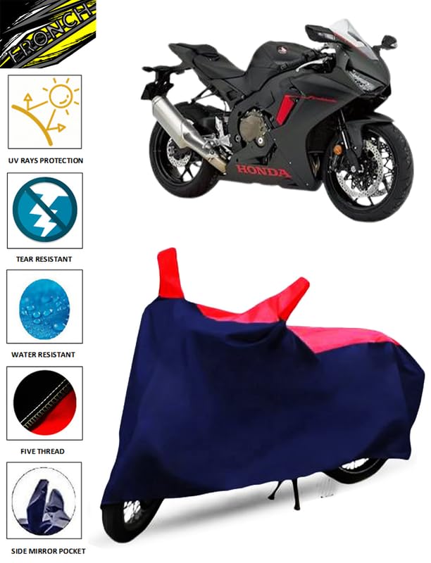 Image of FRONCH Waterproof Bike /SCOOTY Cover for Honda CBR 1000RR (CBR 1000RR Bike Cover /CBR 1000RR Bike Cover Waterproof /Honda CBR 1000RR Bike Cover)
