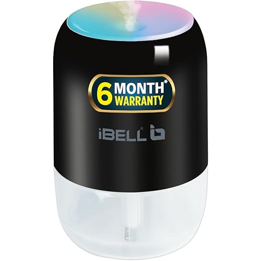 iBELL HU200P Mini Humidifier & Essential Oil Diffuser Portab