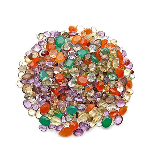 Beads Hub Natural Mixed Loose Gemstones, Mixed Gem Stone, Multi Color Stone, Mix Shape Stones, gemstone, semiprecious stone