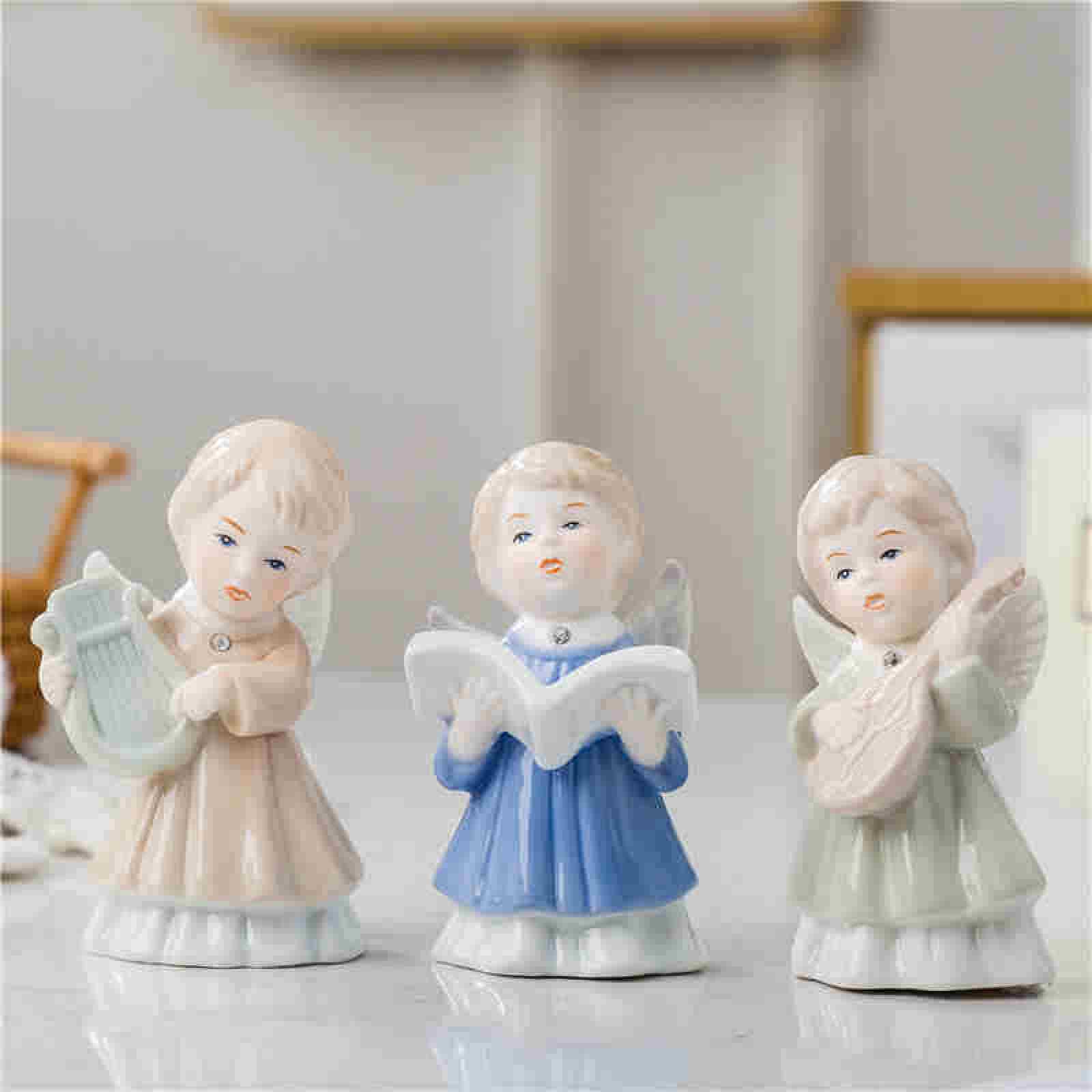 【美品】ビンテージ　人形　陶器　置物　インテリア　工芸品　美術品　A2934 Amazon.co.jp: 彫刻 陶器のキャラクターの彫刻かわいい人形の置物の