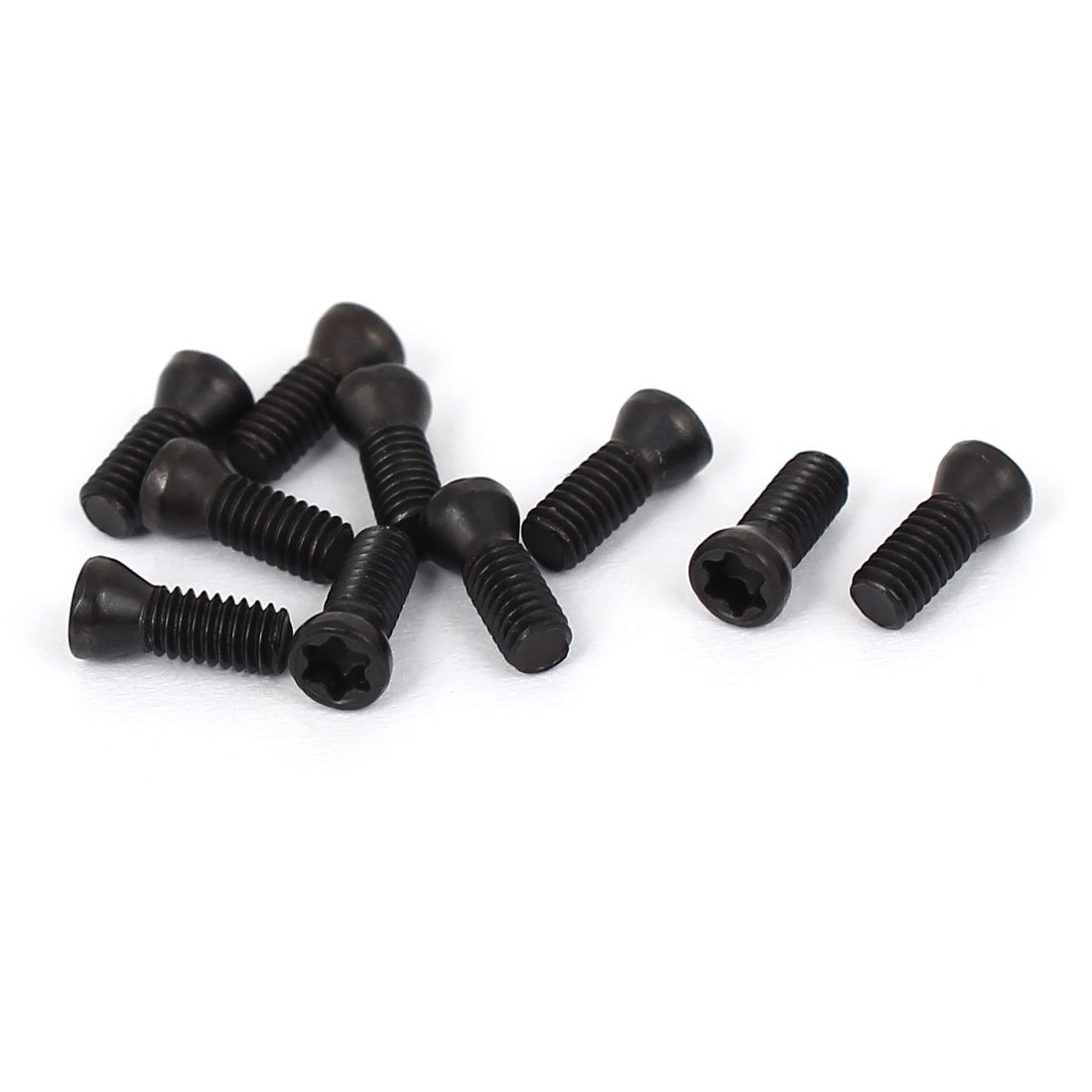 ネジ類 Amazon.co.jp: Aexit 2.5 mm x 7 mm金属平頭トルクス小ネジ黒10