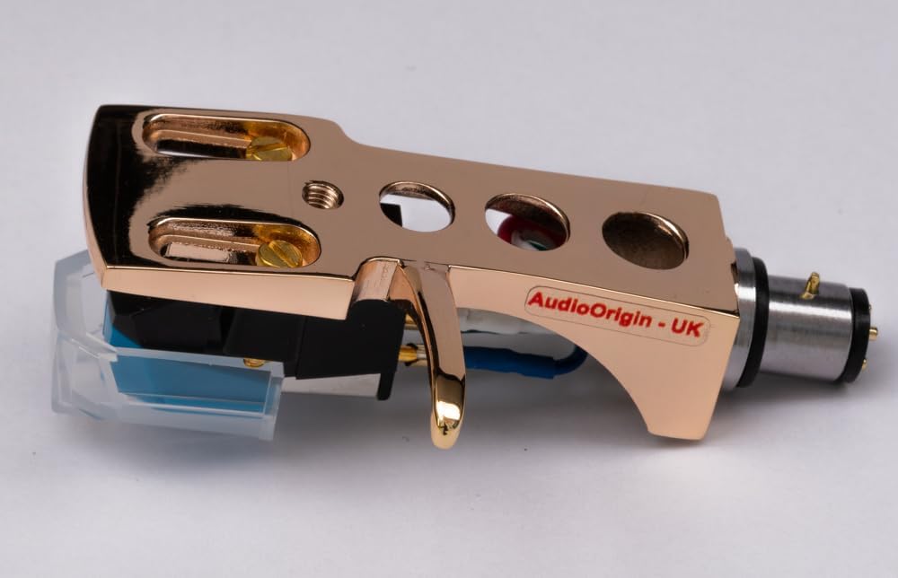 Rose Gold Plated Headshell Cartridge Mount, Stylus, Needle, V2 Lubrication Bundle fits Audio Technica t.92 usb, AT-LP120-usb, AT-LP1240-usb, AT-LP5X, AT-LP140XP, AT-LP7, AT-LP120XBT, AT-LP5, AT-LP120
