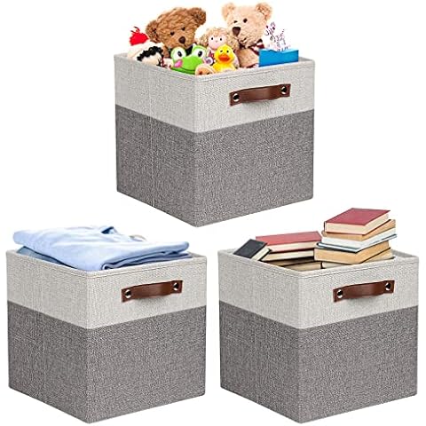 RIWNNI Juego de 3 Cajas Almacenaje Plegable Cover