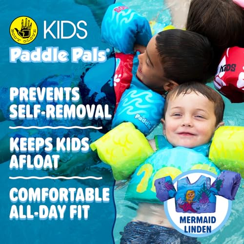Image of Body Glove Paddle Pals Learn to Swim Life Vest, 33-55 lbs | U.S. Coast Guard approved learn-to-swim aid, Type III child's PFD for recreational boating; perfect for pools, lakes, beaches