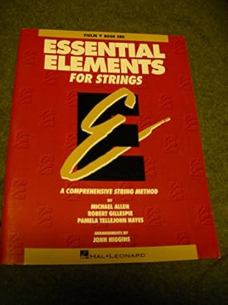 Amazon.com: Essential Elements for Strings - Book 1 (Original Series ...