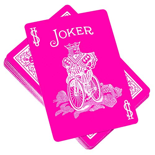 Baraja de naipes Bicycle rosa Magic Makers miniatura 4