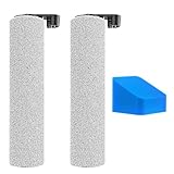 JONR ED12 Lite Lot de 2 brosses de rechange pour rouleau de sol, compatible avec aspirateur eau et poussière sans fil JONR ED12 Lite, lot de 2 brosses à rouleaux et 1 élément filtrant