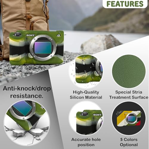 Funda de silicona para cámara Sony ZV-E1 miniatura 2
